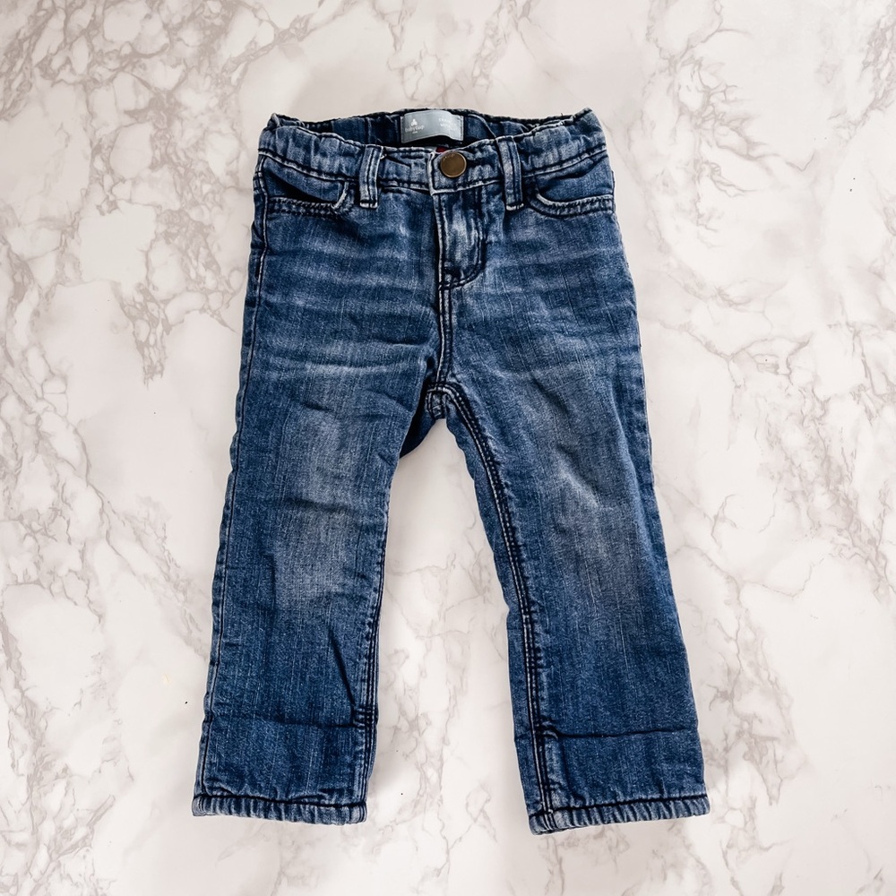 Baby Girls Insulted Denim Pants